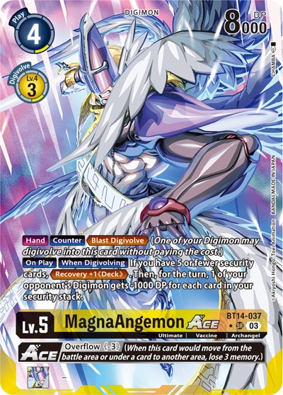 MagnaAngemon ACE (English Exclusive Alternate Art) Blast Ace card price