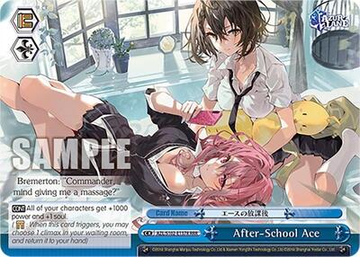 After-School Ace (RRR) Azur Lane card price