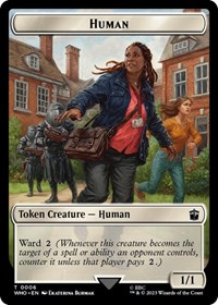 Human (0006) // Beast Double-Sided Token
