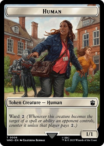 Human (0006) // Beast Double-Sided Token