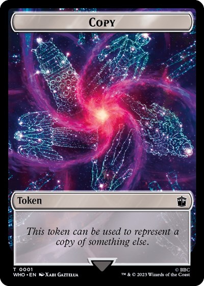 Copy // Dinosaur Double-Sided Token