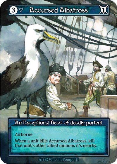 Accursed Albatross (Foil) card