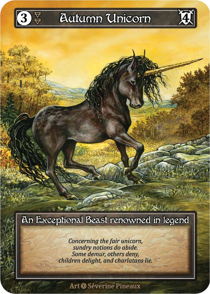 Autumn Unicorn (Foil)
