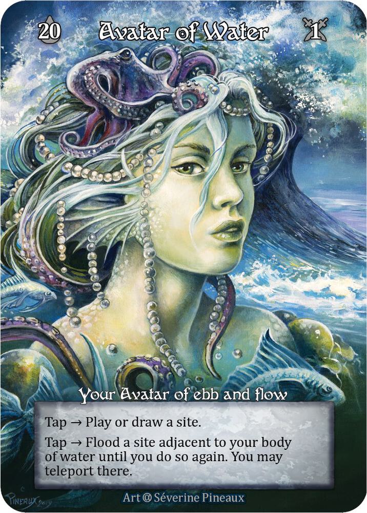 Avatar of Water (Foil) - Alpha - Sorcery: Contested Realm
