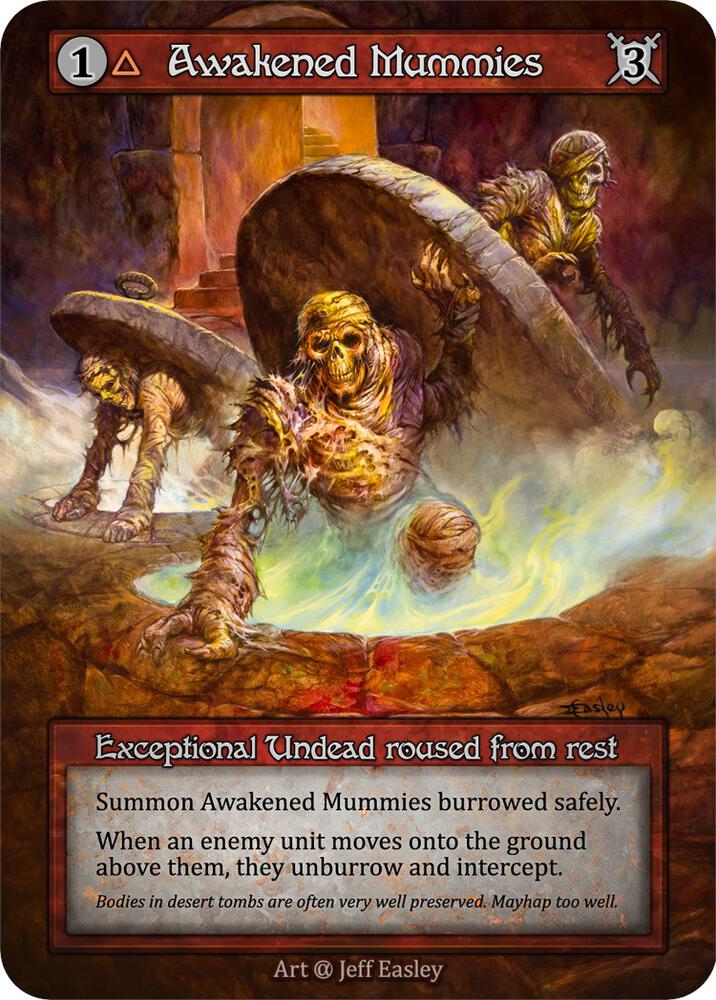 Awakened Mummies — Alpha card