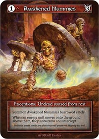 Awakened Mummies (Foil) - Alpha - Sorcery: Contested Realm card