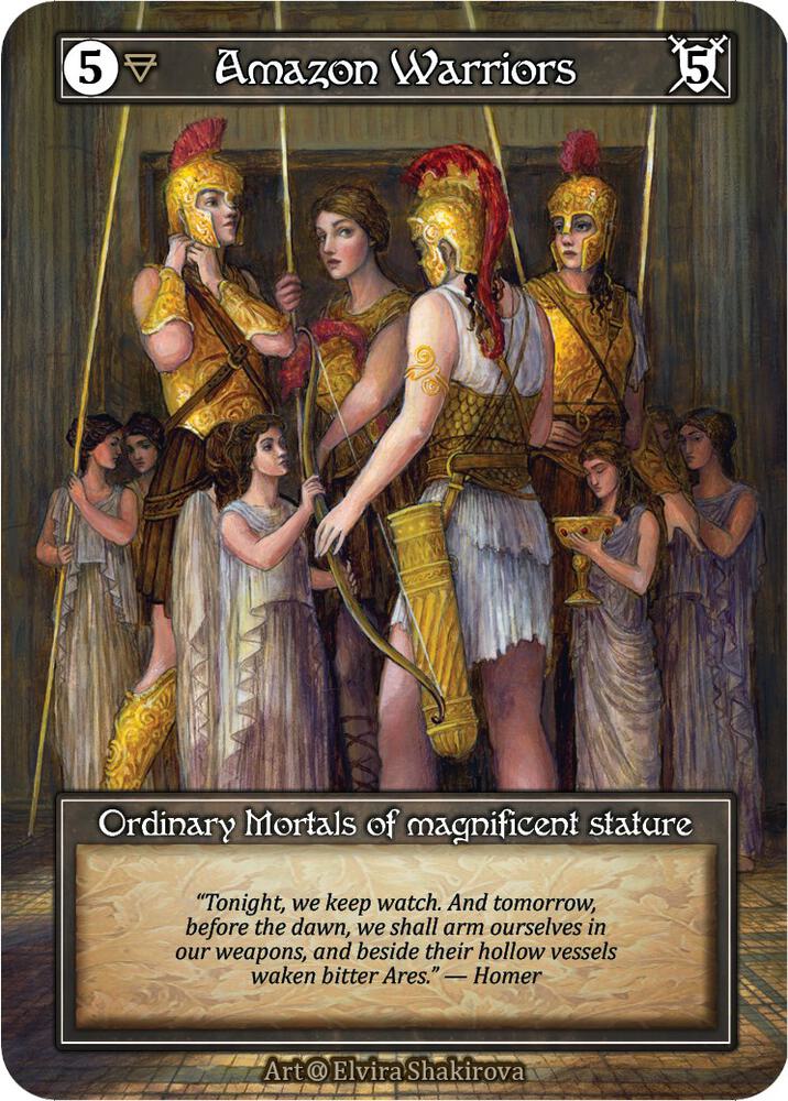 Amazon Warriors (Foil)