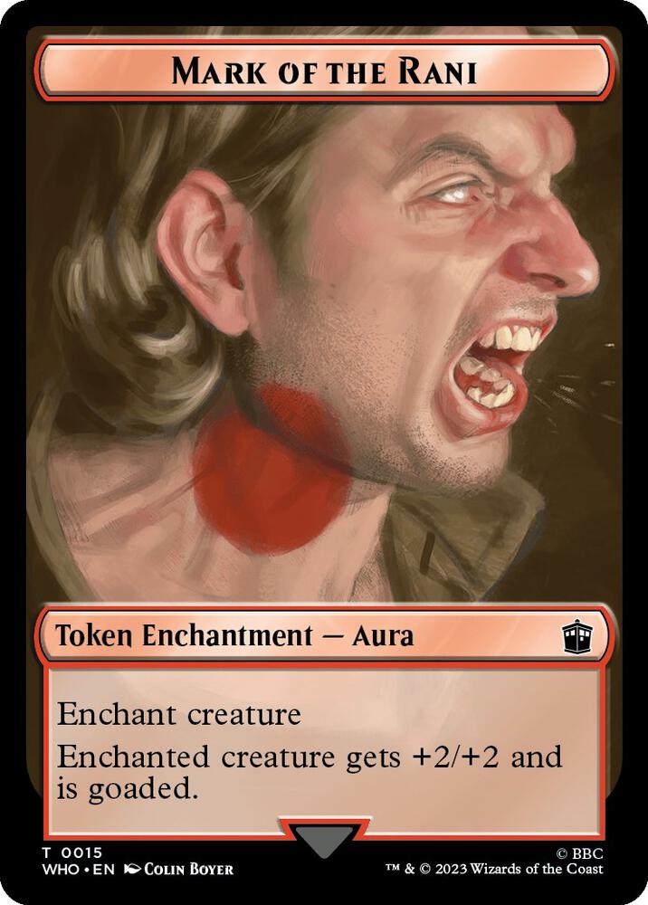 Mark of the Rani // Cyberman Double-Sided Token