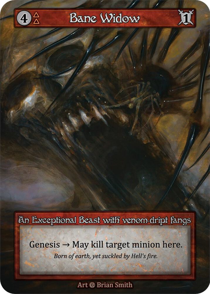 Bane Widow — Alpha card