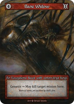 Bane Widow — Alpha card