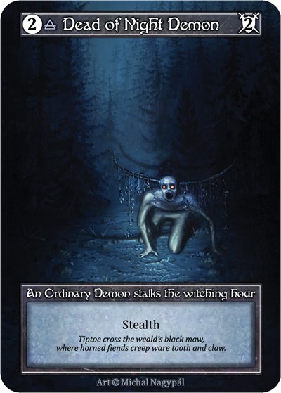 Dead of Night Demon (Foil) Alpha card price