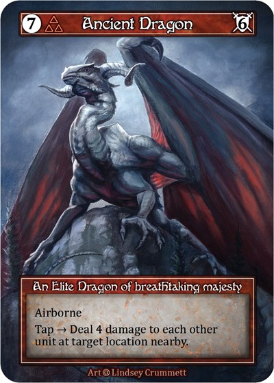 Ancient Dragon (Foil) Alpha card price