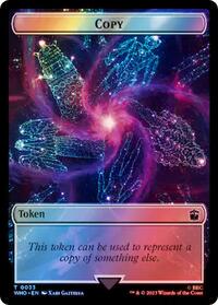 Copy // Clue (0054) Double-Sided Token (Surge Foil)