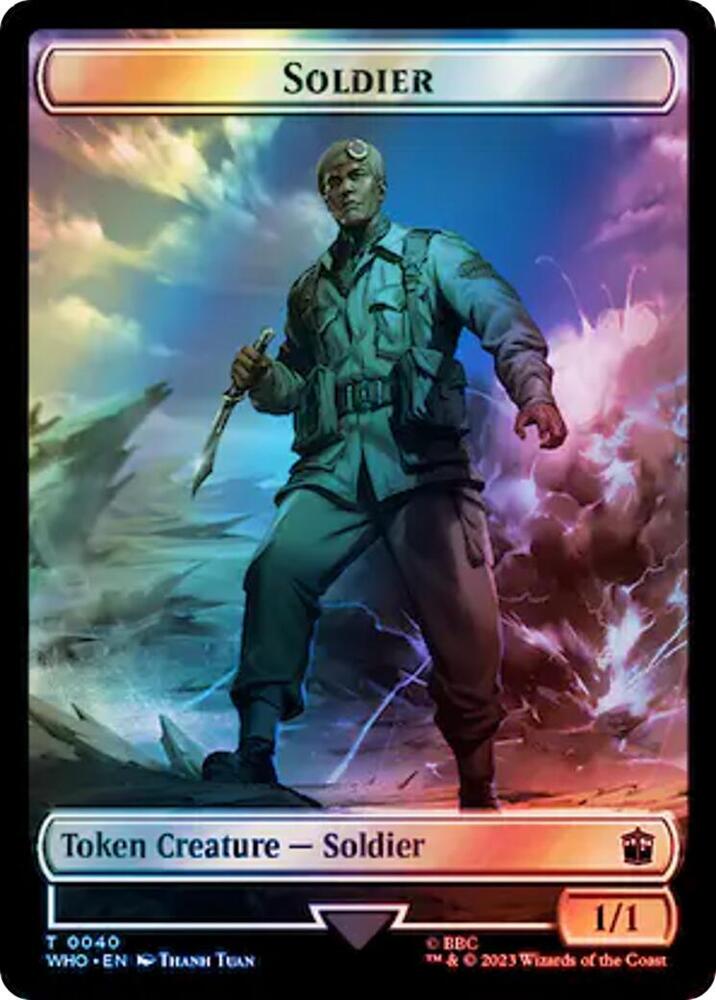 Soldier // Osgood, Operation Double Double-Sided Token (Surge Foil)