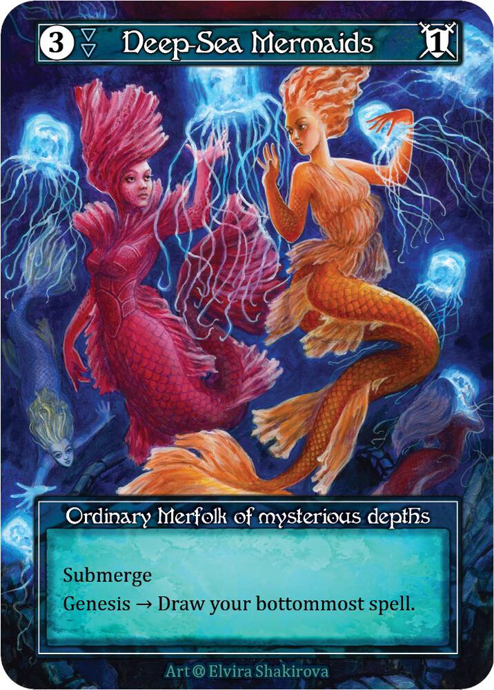 Deep-Sea Mermaids (Foil)
