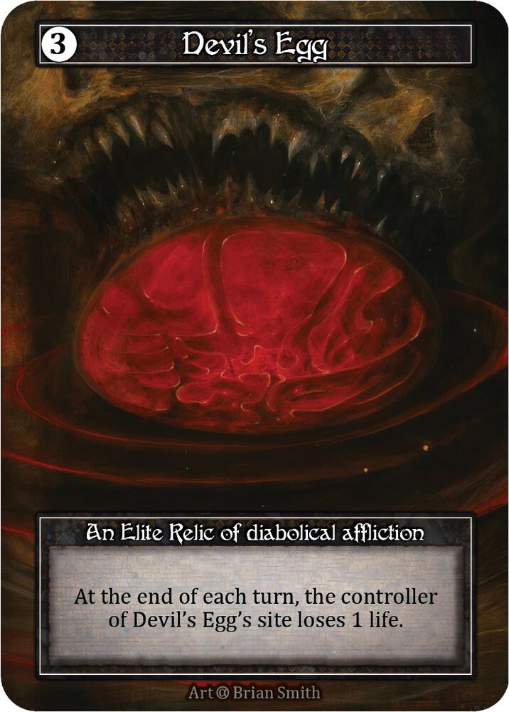 Devil's Egg (Foil) - Alpha - Sorcery: Contested Realm - TCGplayer.com