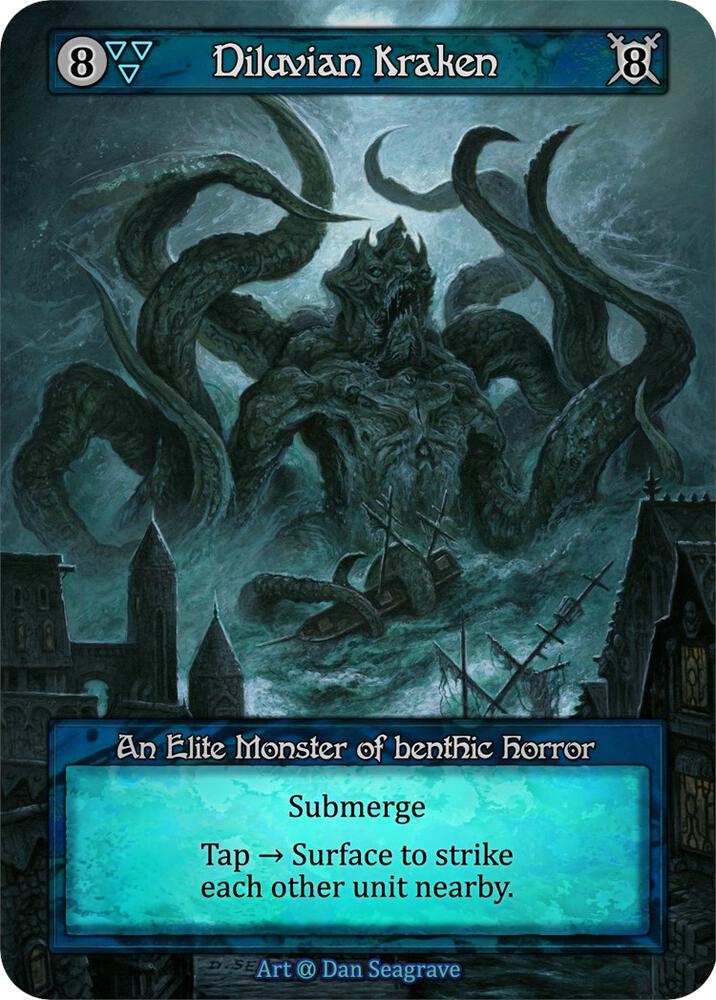 Diluvian Kraken — Alpha card