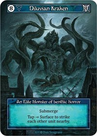 Diluvian Kraken (Foil) - Alpha - Sorcery: Contested Realm card