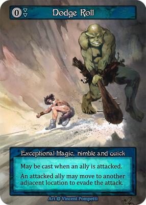 Dodge Roll — Alpha card
