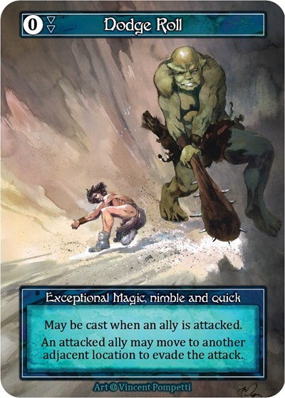 Dodge Roll (Foil) Alpha card price