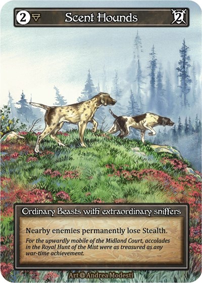 Scent Hounds (Foil) Alpha card price