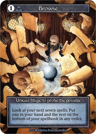 Browse (Foil) Alpha card price