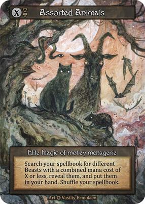 Assorted Animals — Alpha card