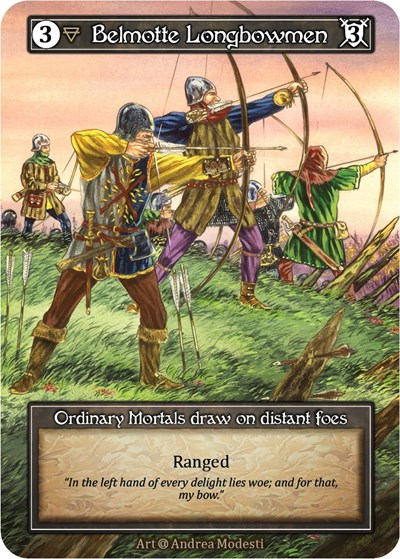 Belmotte Longbowmen (Foil) Alpha card price