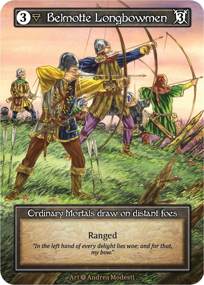 Belmotte Longbowmen (Foil)