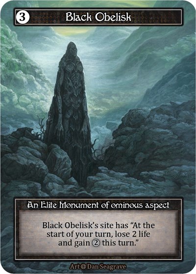 Black Obelisk (Foil) Alpha card price