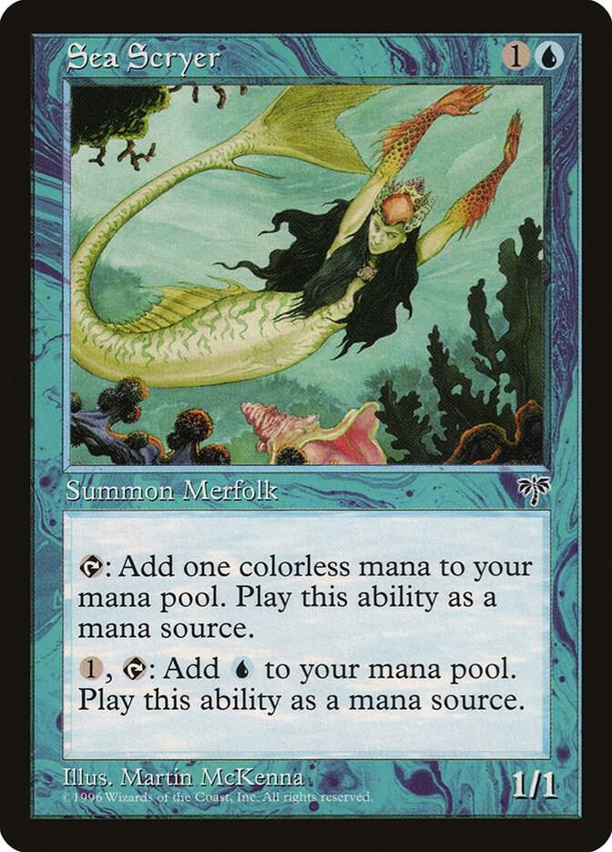 Sea Scryer - Mirage - Magic: The Gathering - TCGplayer.com