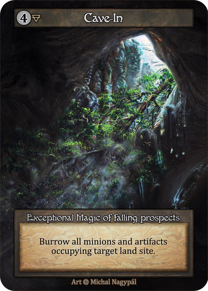 Cave-In — Alpha card