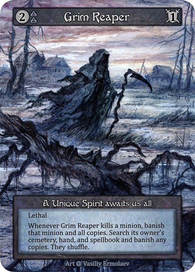 Grim Reaper Alpha card price