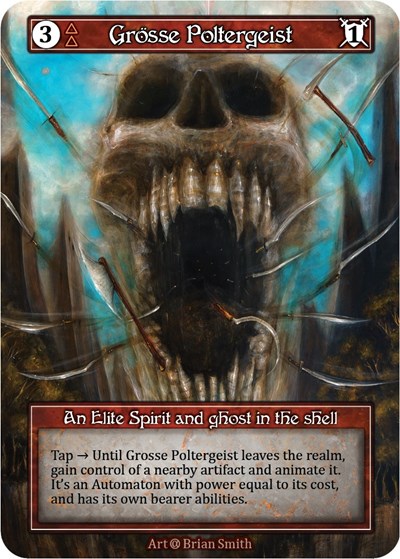 Grösse Poltergeist (Foil) Alpha card price