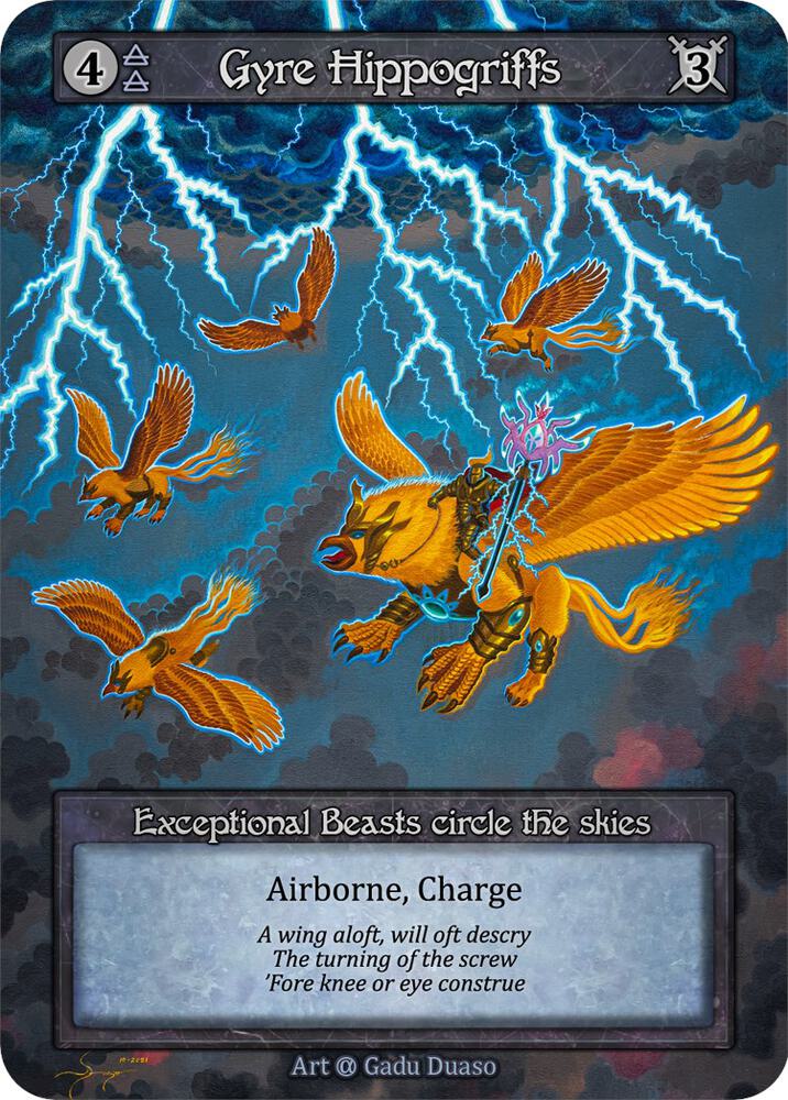 Gyre Hippogriffs - Alpha - Sorcery: Contested Realm - TCGplayer.com
