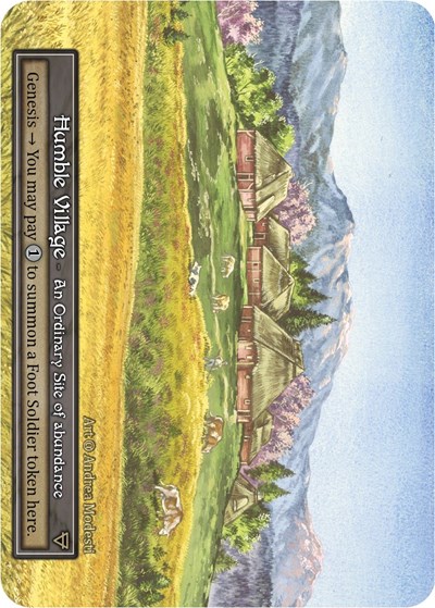 Humble Village (Foil) Alpha card price