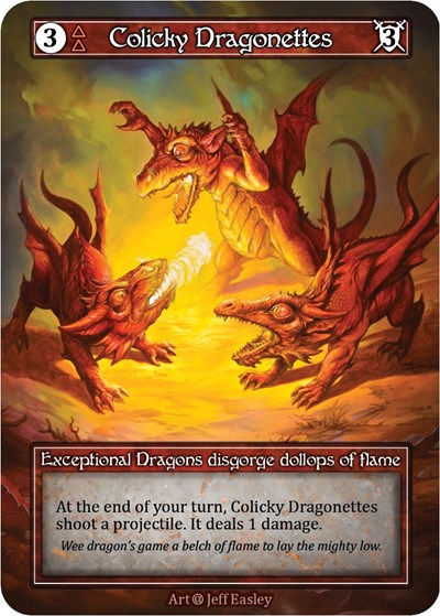 Colicky Dragonettes (Foil) Alpha card price