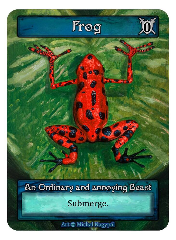 Frog (Red) (Box Topper)