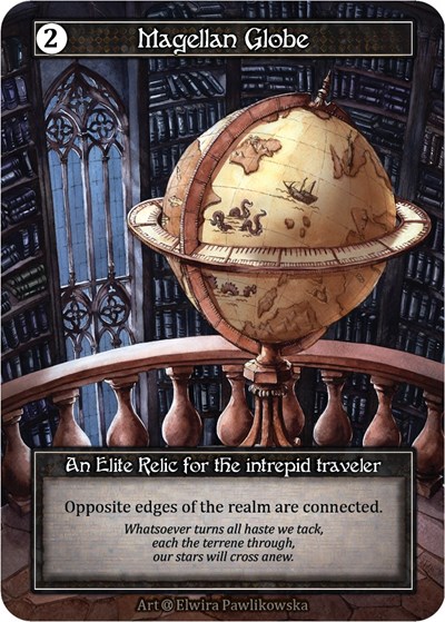 Magellan Globe (Foil) Alpha Elite Sorcery card — value and price