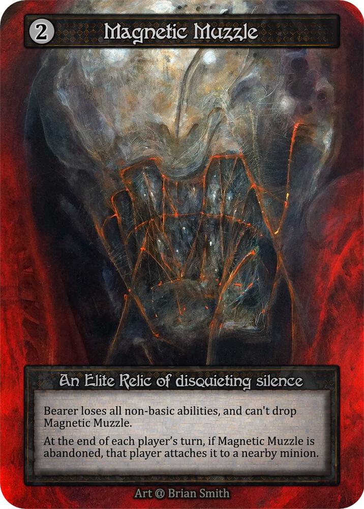 Magnetic Muzzle — Alpha card