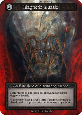 Magnetic Muzzle — Alpha card