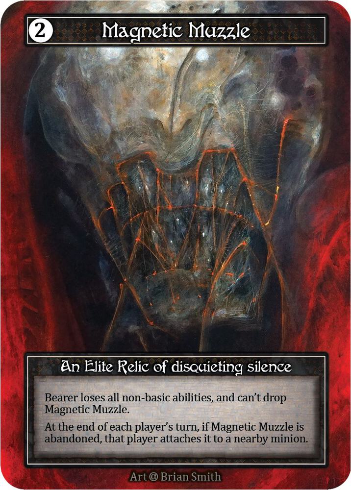 Magnetic Muzzle (Foil) - Alpha - Sorcery: Contested Realm