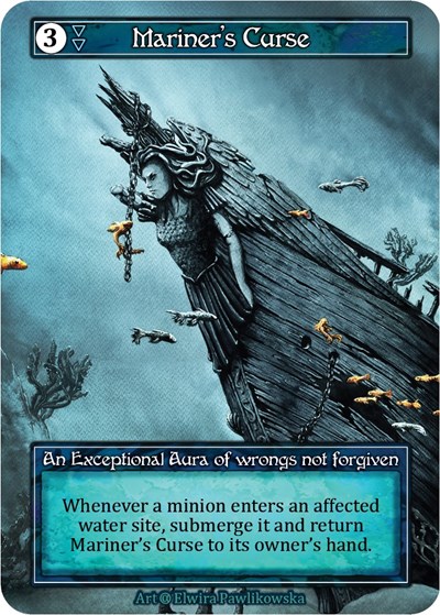 Mariner's Curse (Foil) Alpha card price