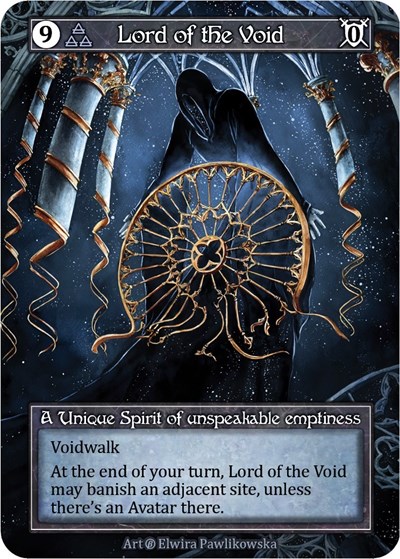 Lord of the Void (Foil) Alpha Unique Sorcery card — value and price