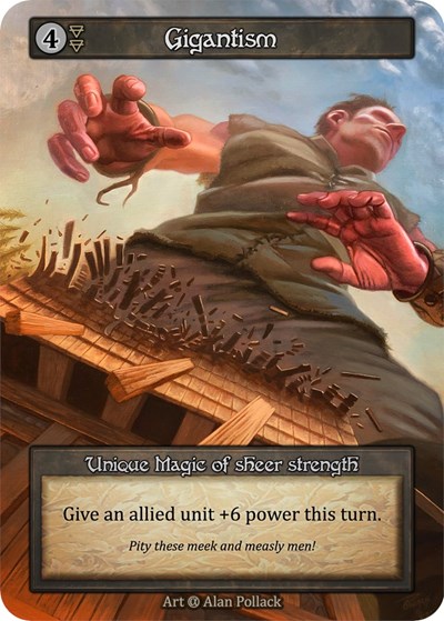 Gigantism Alpha card price