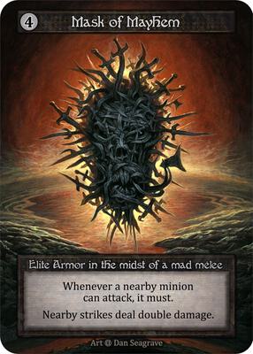 Mask of Mayhem — Alpha card