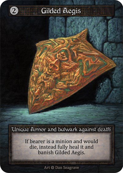 Gilded Aegis Alpha card price