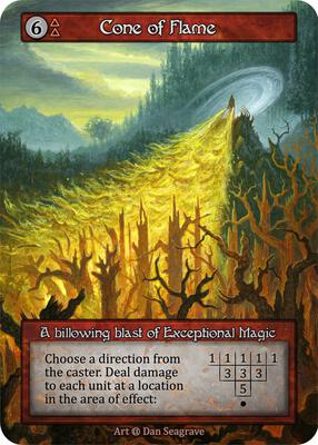 Cone of Flame — Alpha card
