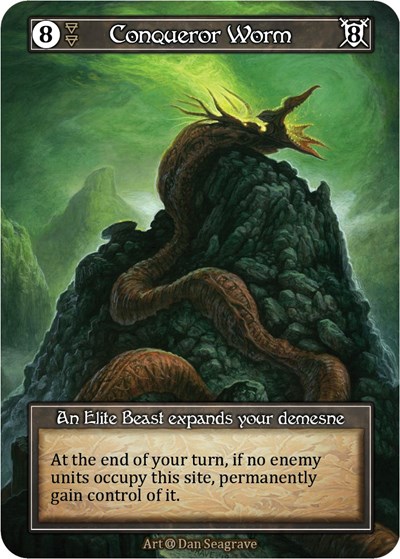 Conqueror Worm (Foil) card