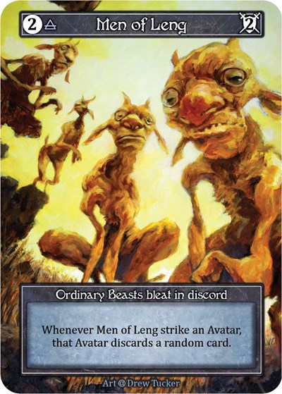 Men of Leng (Foil) Alpha card price